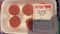 Mini hambuerger di scottona