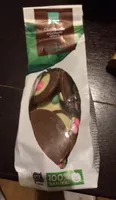 Chocolate confetti discs