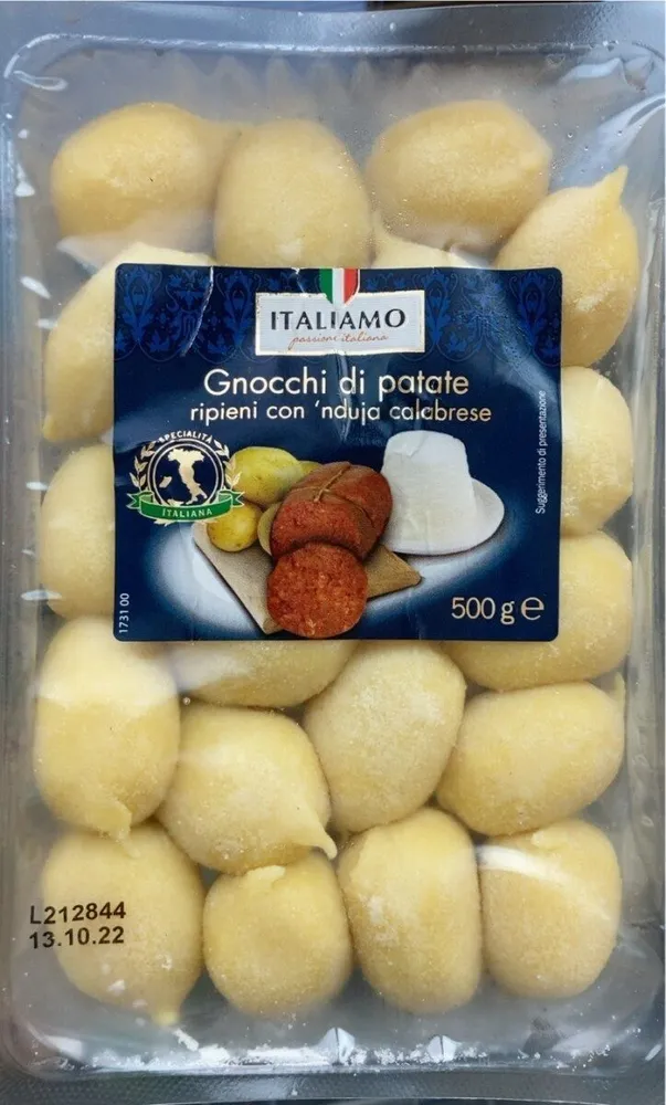Gnocchi di patate con ‘nduia