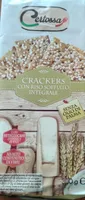 Crackers con riso soffiato integrale