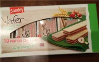 Wafer con crema alla nocciola