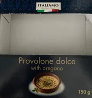 Provolone dolce with oregano