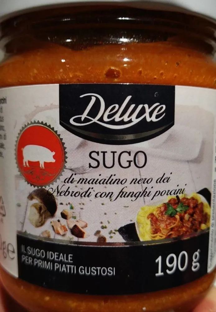 Sugo di maialino nero dei Nebrodi con funghi porcini