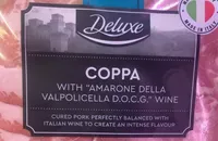 Coppa with "Amarone Valpolicella"