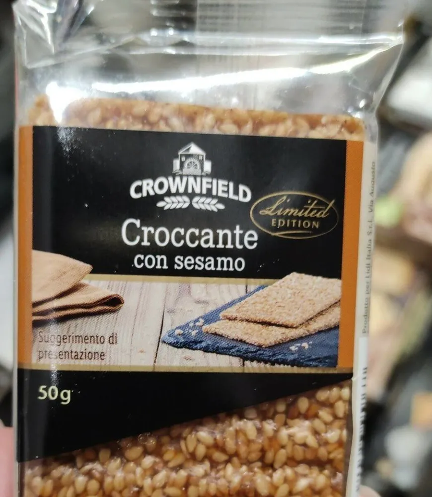 Croccante con sesamo