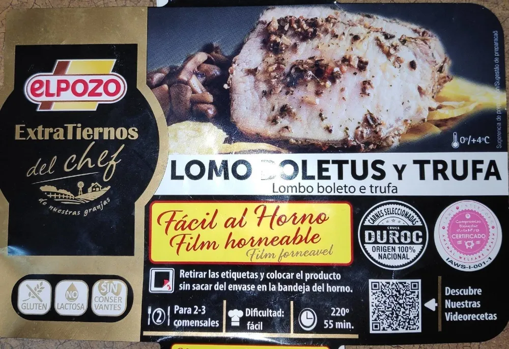Lomo Boletus y Trufa