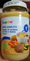 Pappa completa - passato di verdure con riso e manzo