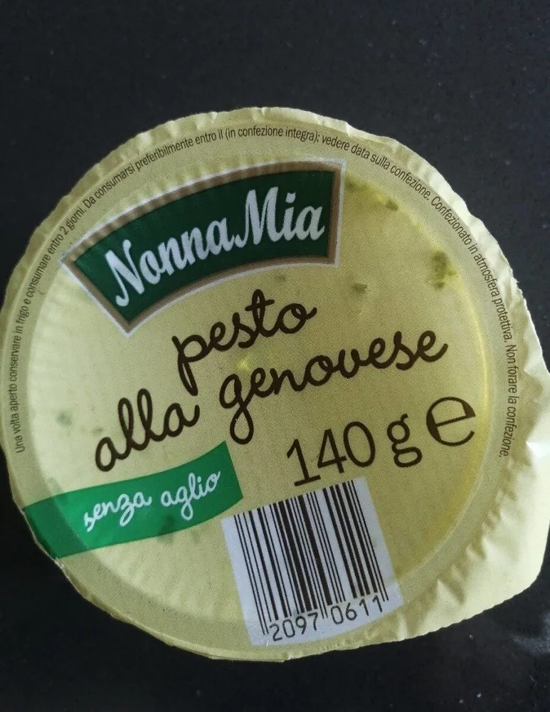 Pesto alla genovese senza aglio