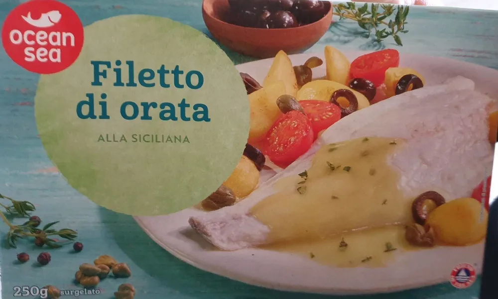 Filetto di orata alla siciliana