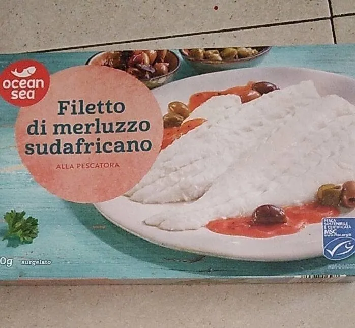 Filetto di merluzzo sudafricano alla pescatora