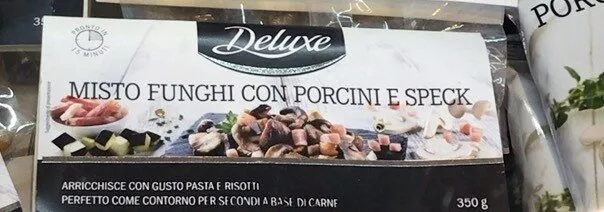 Misto funghi con porcini e speck