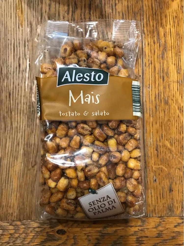 Mais rôti et salé