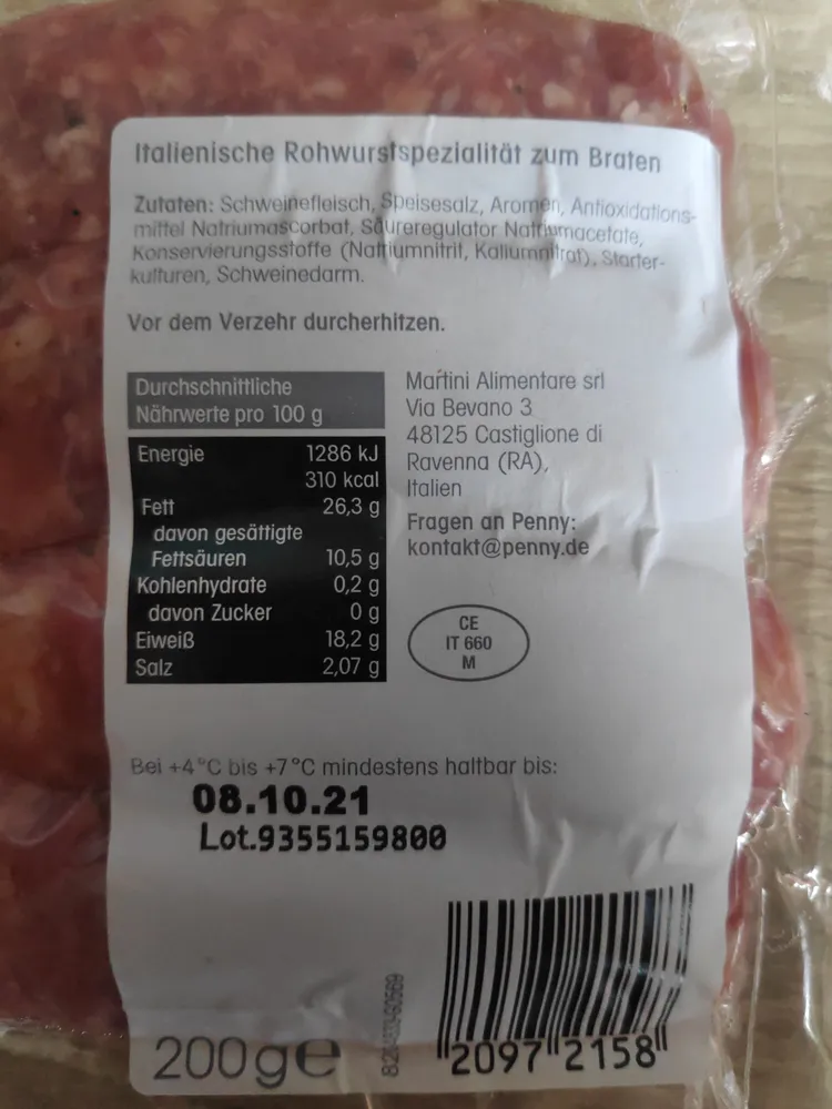 Salsiccia Classica