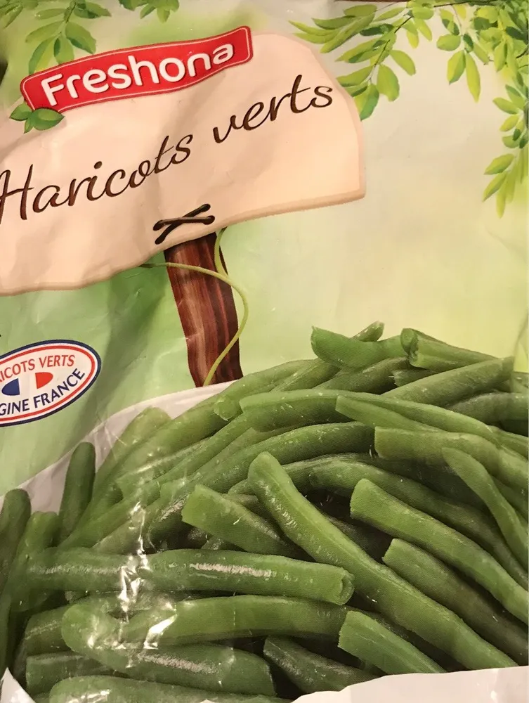 Haricots verts, surgelés