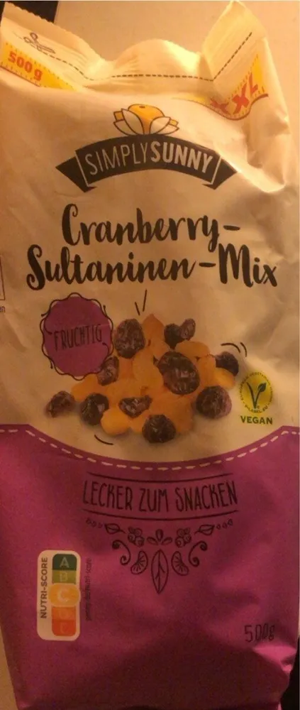 Cranberry-Sultaninen-Mix