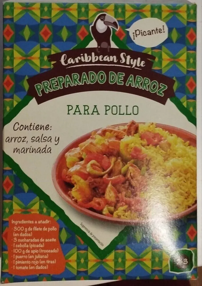 Preparado de arroz para pollo