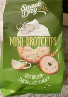 Mini-Brotchips Sauerrahm-Zwiebel