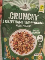 Crunchy prażone musli orzechowe