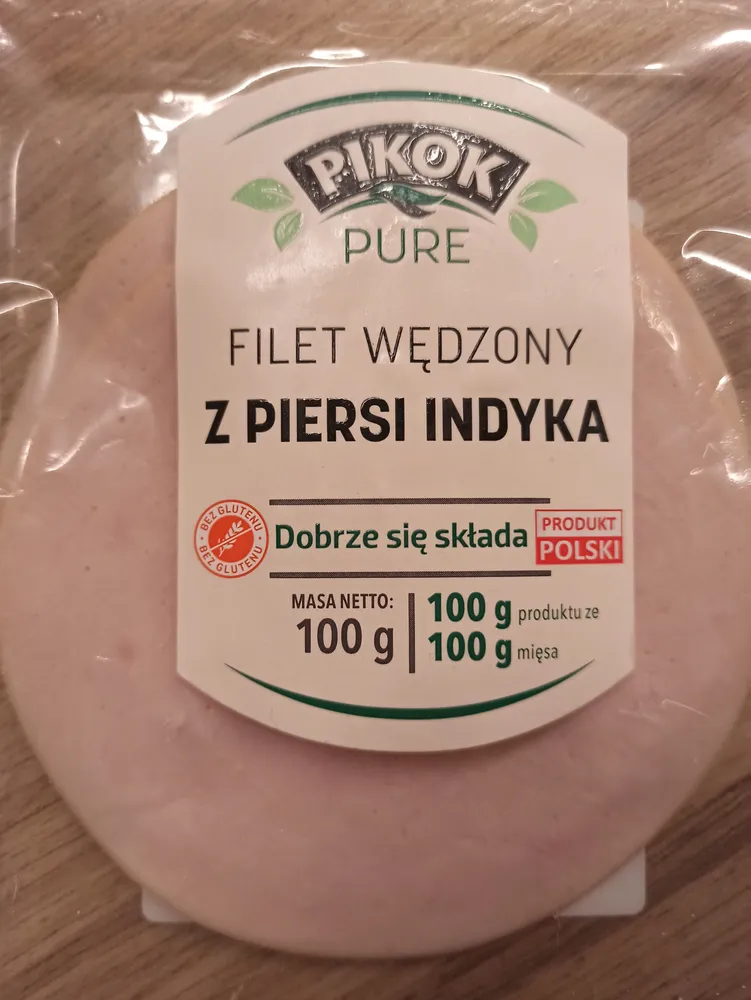 FILET WĘDZONY Z PIERSI INDYKA