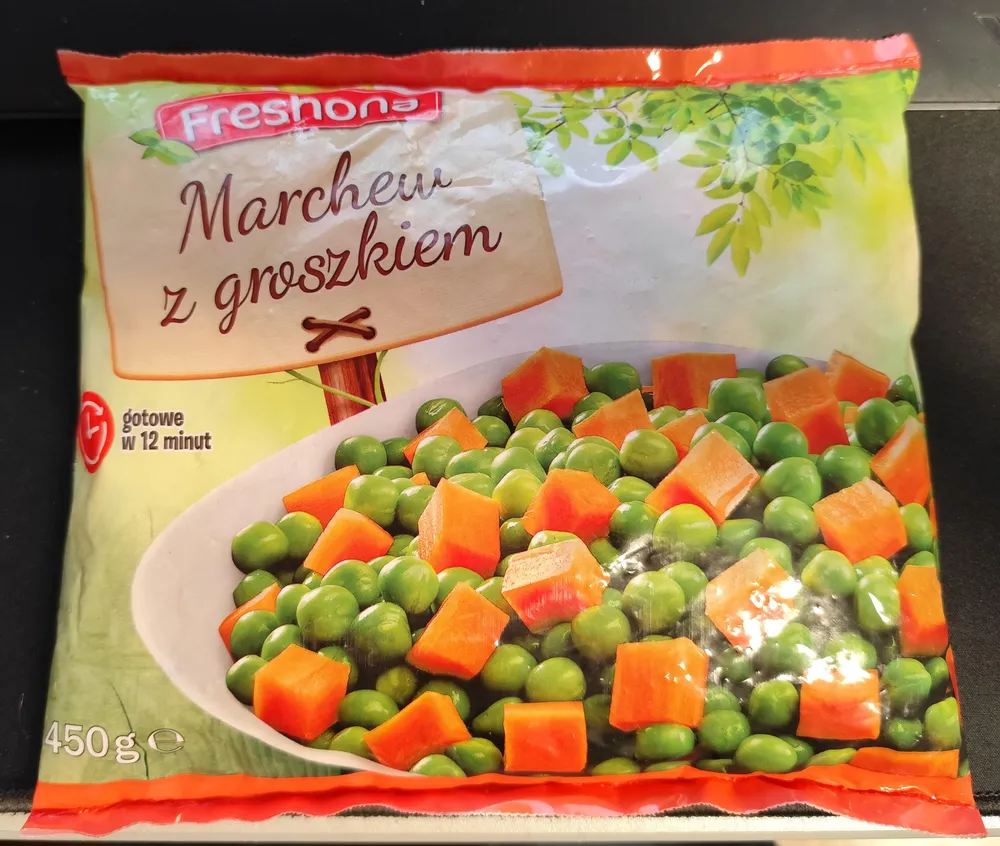 Marchew z groszkiem