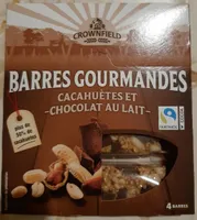 Barrette arachidi e cioccolato al latte