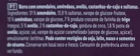 Barre gourmande cacahuète - raisin - fruit à coque