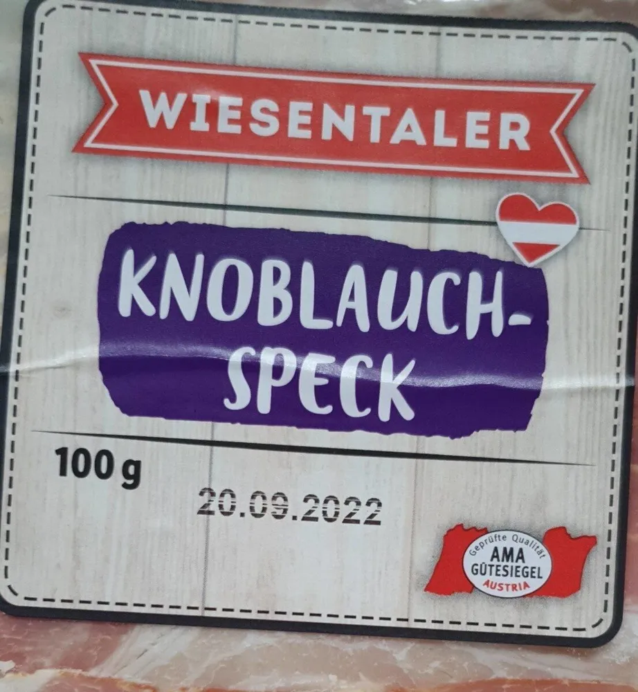Knoblauch Speck