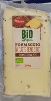 Formaggio da "latte fieno s.t.g" ricoperto con pepe