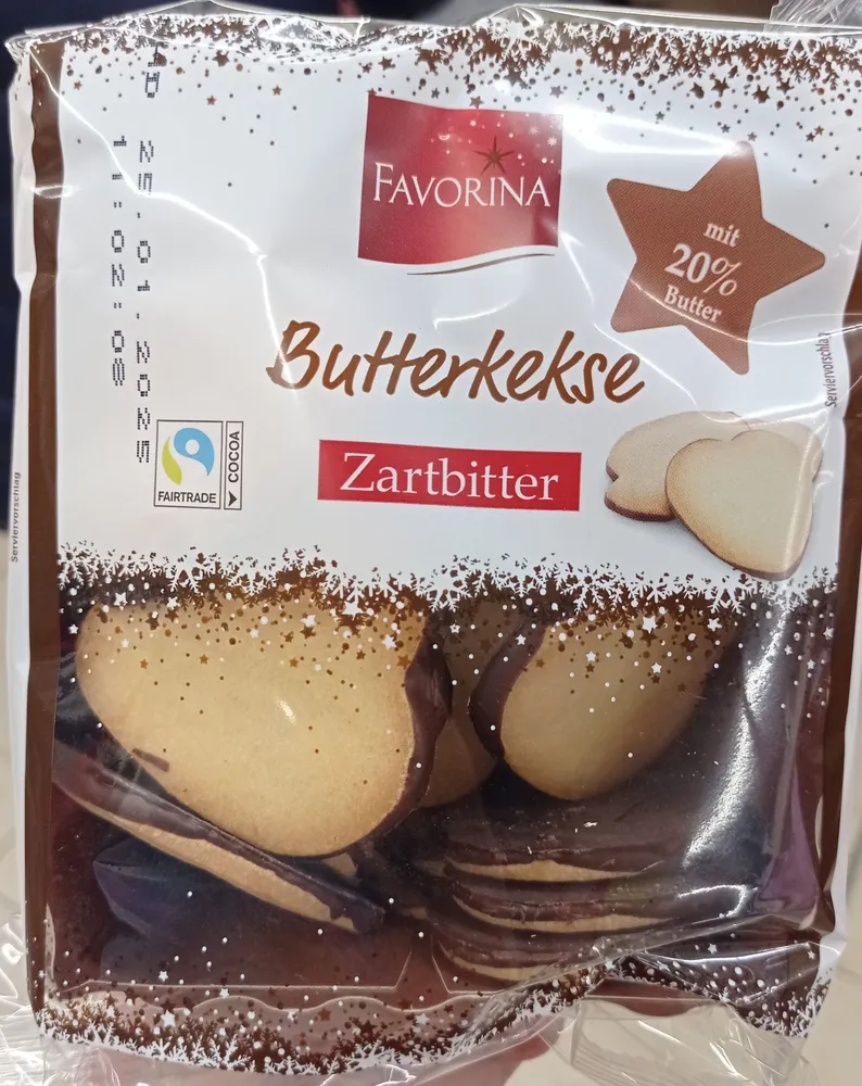 Butterkekse Zartbitter