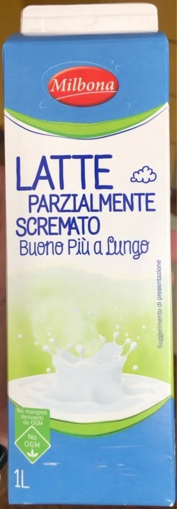 Latte parzialmente scremato
