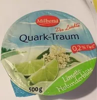 Quark-traum, Limette-holunderblüte