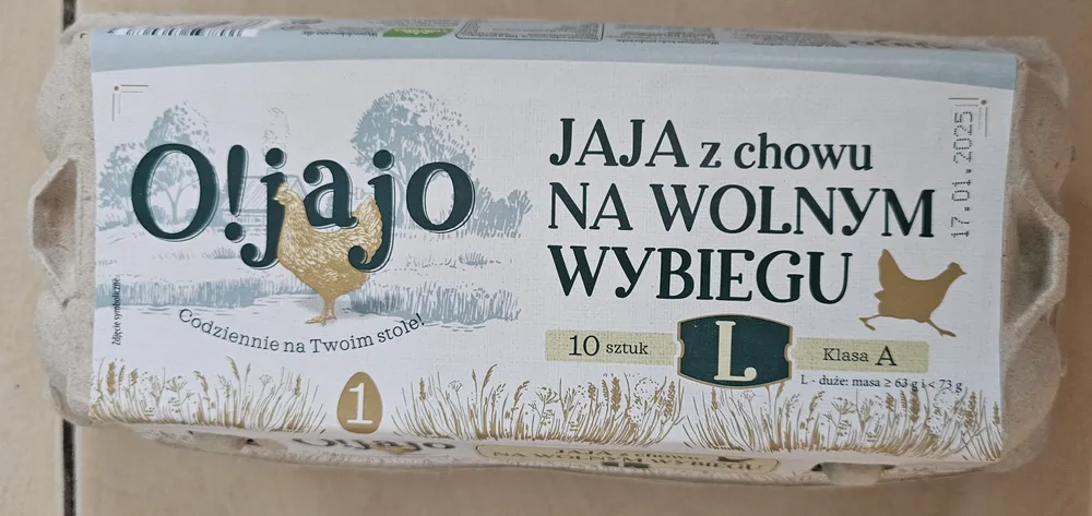 JAJA z chowu NA WOLNYM WYBIEGU