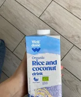 Organic Rice and Coconut milk