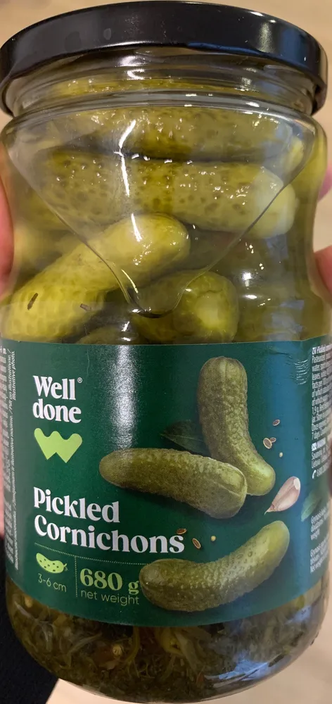 Pickled Cornichons