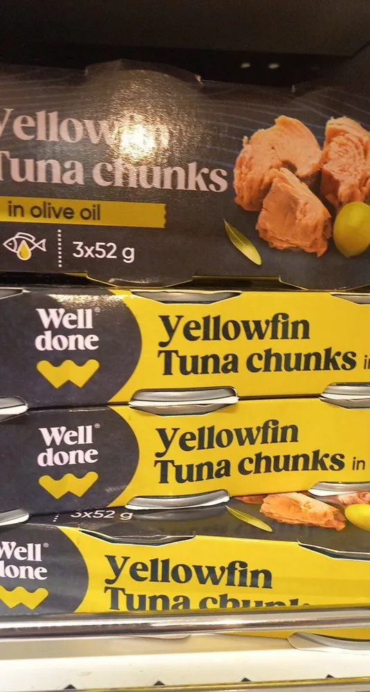 Yellowfin Tuna Chunks
