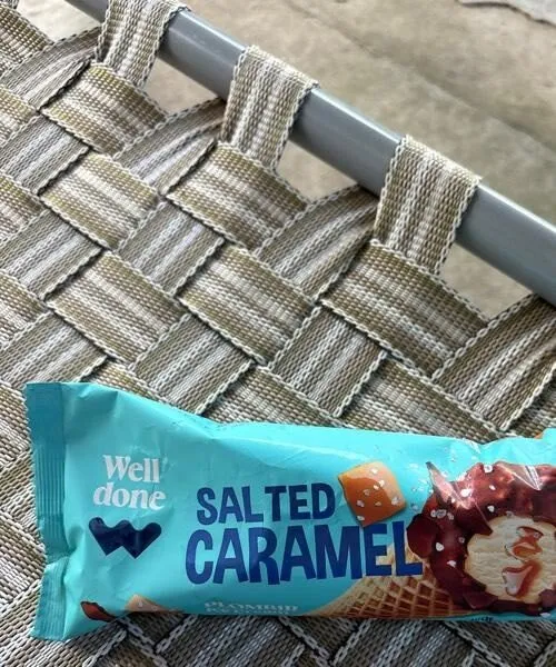 Salted Caramel Plombir Ice Cream