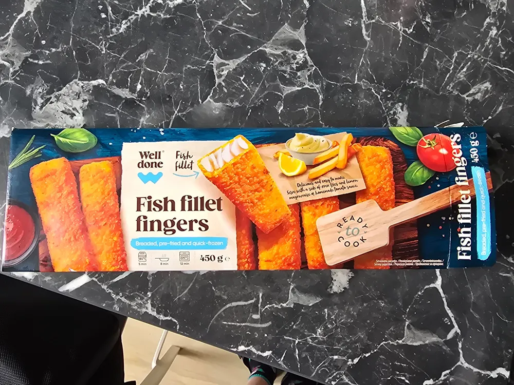 Breaded Fish Fillet Fingers