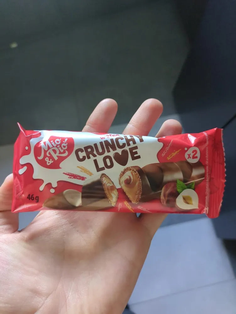 Wafer bar crunchy love