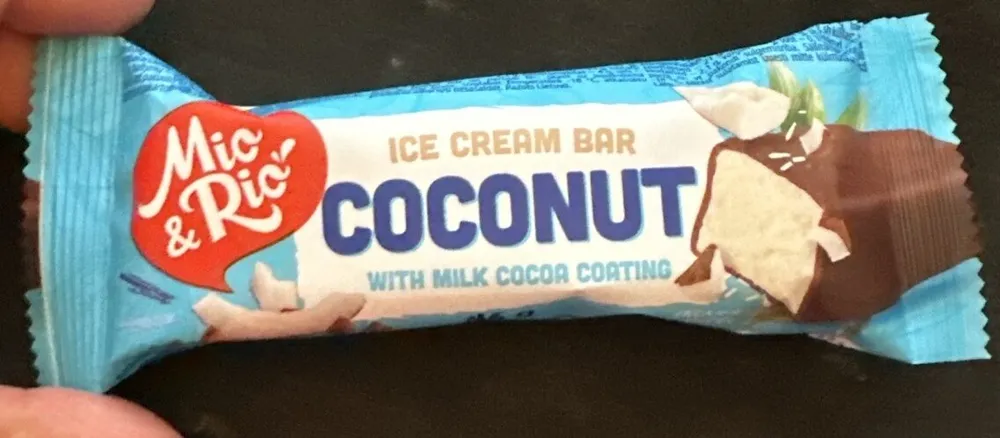 Coconut Ice Cream Bar