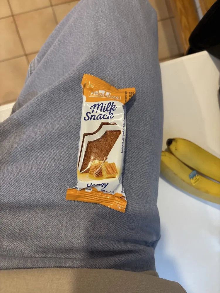 Honey milk snack