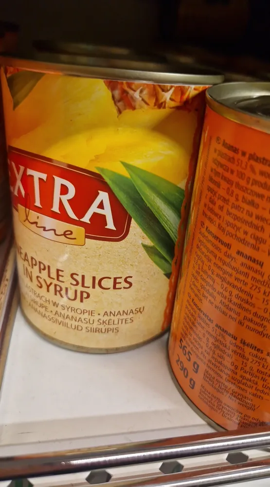 Pineapple Slices In Syrup