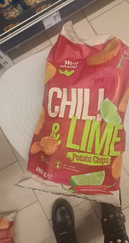 Chili & Lime Potato Chips