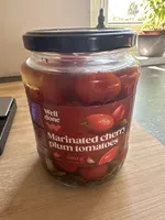 Marinated cherry plum tomatoes