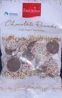 Chocolate Rounds (with Sugar Sprinkles)
