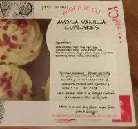 Avoca vanilla cupcakes