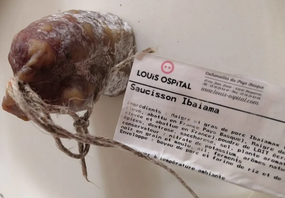 Saucisson sec ibaiama ospital