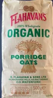 100% Wholegrain Organic Porridge Oats