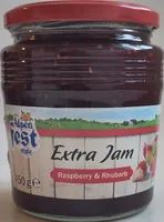 Extra Jam, Raspberry & Rhubarb