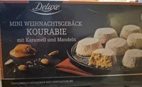 MINI WEIHNACHTSGEBÄCK KOURABIE mit Karamell und Mandeln