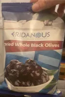 Baked black olives